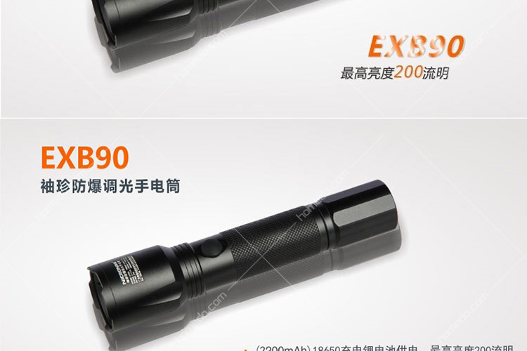 Nicron Pocket Explosion-Proof Dimmable Flashlight EXB90 - Click Image to Close